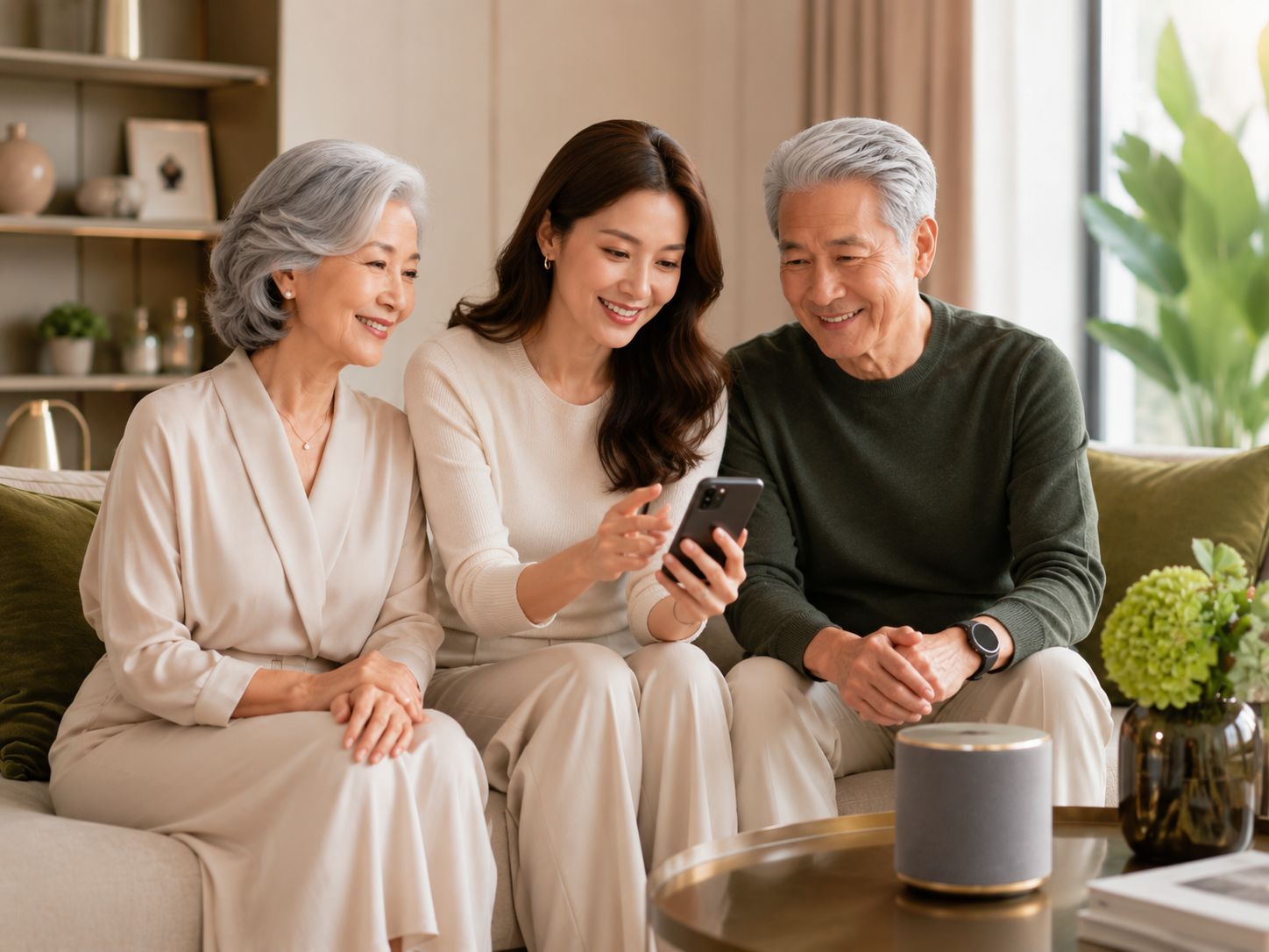 Beiiu family connection scene