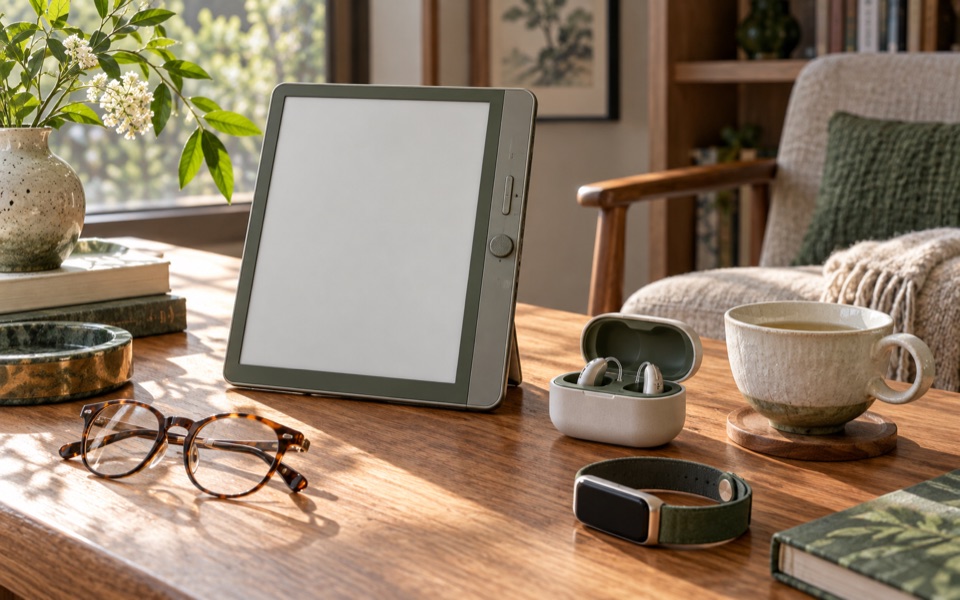 Everyday silver-age technology designed for usability, dignity and aesthetics