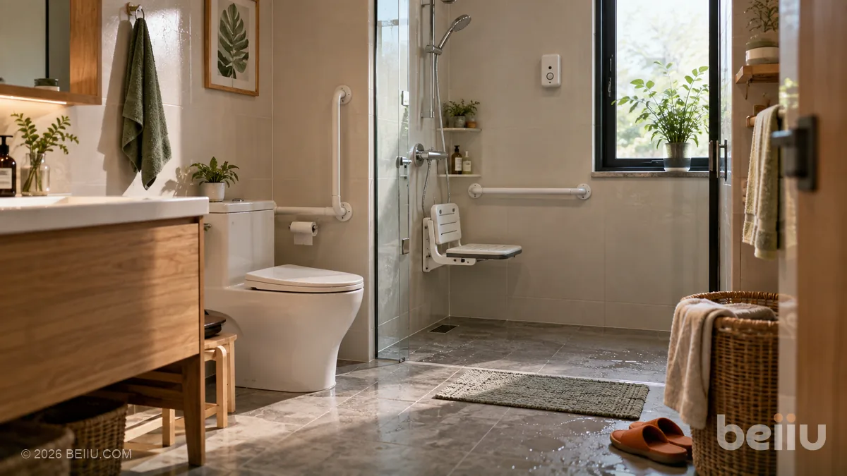 What to focus on for bathroom fall protection
